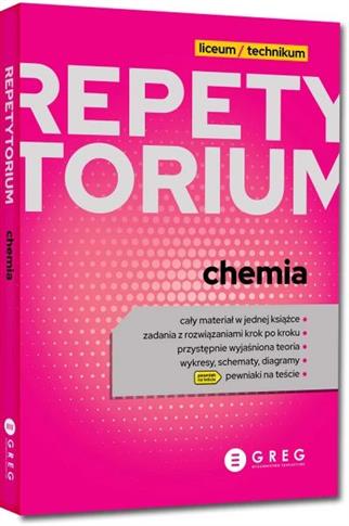 Repetytorium - liceum/technikum - chemia - 2023