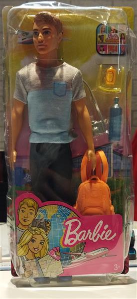 Barbie. Lalka Ken w podróży Mattel-80875