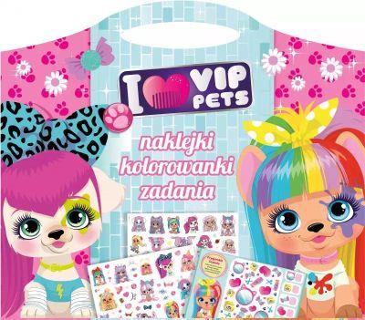 I LOVE MY VIP PETS. NAKLEJKI, KOLOROWANKI, ZADANIA