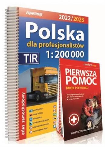 Polska dla profesjonalistów; atlas samochodowy 1:2