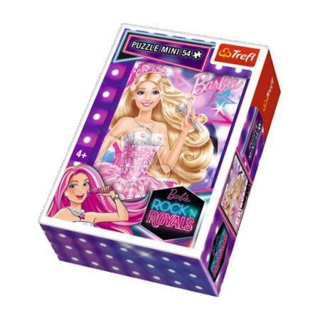 PUZZLE MINI 54 ELEMENTY BARBIE ROCK AND ROYALS