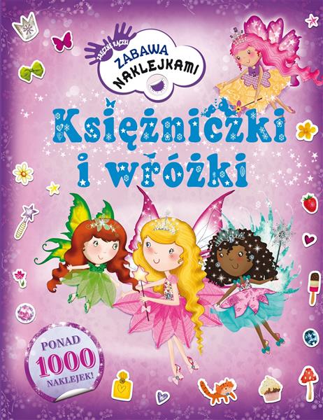 ZABAWA NAKLEJKAMI. KSIĘŻNICZKI I WRÓŻKI