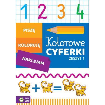 KOLOROWE CYFERKI ZESZYT 1