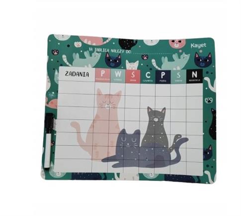 MAGNETYCZNA TABLICA MOTYWACYJNA DLA DZIECI Z IMIEN