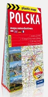 POLSKA. MAPA SAMOCHODOWA, 1:700 000