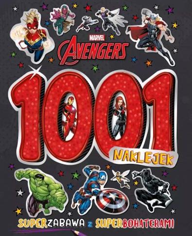 1001 NAKLEJEK. MARVEL AVENGERS