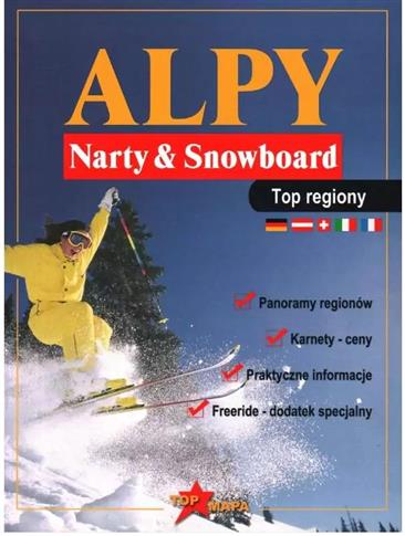 ALPY NARTY & SNOWBOARD TOP REGIONY (TOP MAPA)