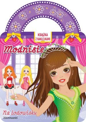 MODNISIE NA LODOWISKU. KSIĄŻKA Z NAKLEJKAMI