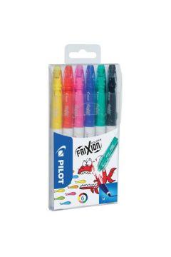 MARKERY PILOT FRIXION COLORS 6 SZT