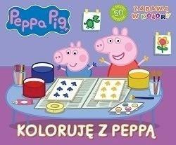 ŚWINKA PEPPA. ZABAWA W KOLORY. KOLORUJĘ