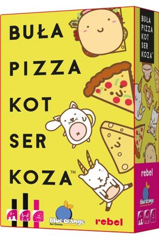 Buła, Pizza, Kot, Ser, Koza