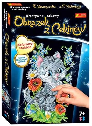 Obrazek z Cekinów. Kotek