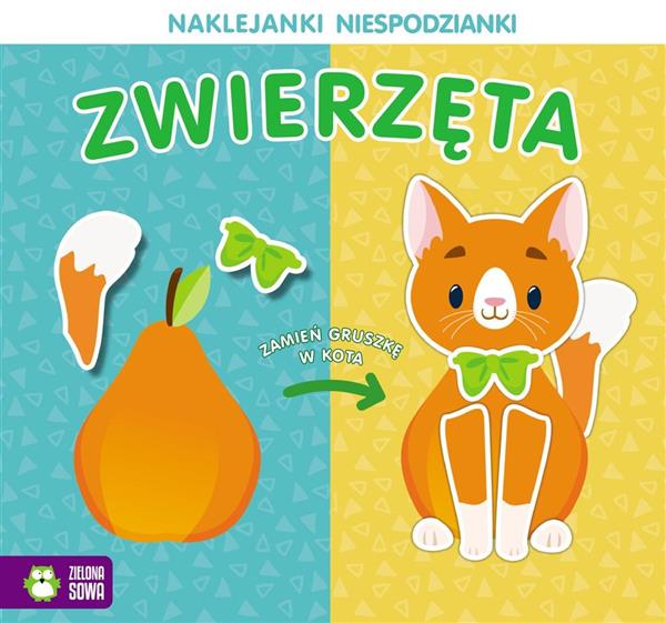 NAKLEJANKI NIESPODZIANKI. ZWIERZĘTA