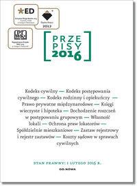 PRZEPISY 2016 ZBIÓR CYWILNY