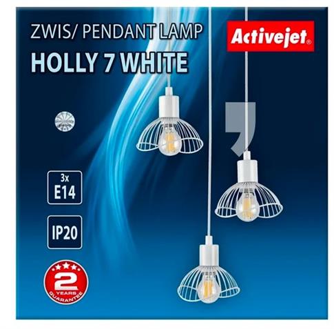Lampa wisząca ACTIVEJET AJE-HOLLY 7 White, E14x3