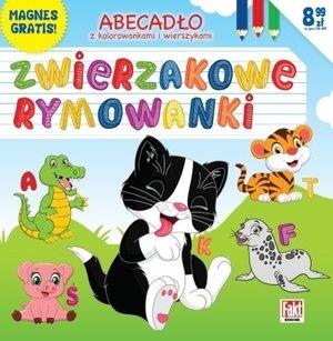 ZWIERZAKOWE RYMOWANKI. ABECADŁO Z KOLOROWANKAMI I