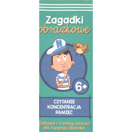 ZAGADKI OBRAZKOWE 6+ CZYTANIE KONCENTRACJA