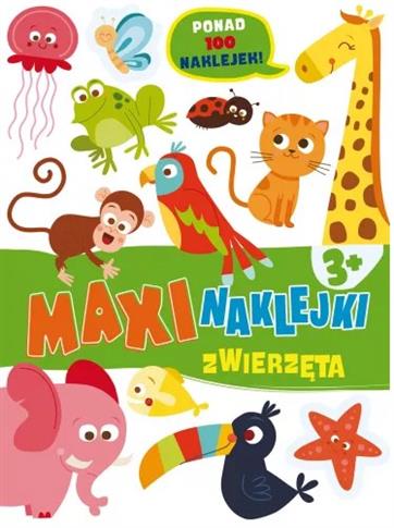 MAXI NAKLEJKI ZWIERZETA