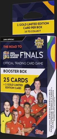 The Road to UEFA Nations League Booster box z kart