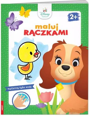 DISNEY MALUCH. MALUJ RĄCZKAMI. PIES