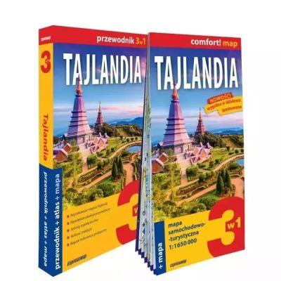 TAJLANDIA 3W1: PRZEWODNIK + ATLAS + MAPA