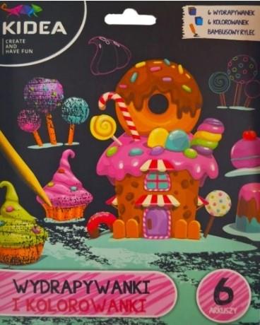 WYDRAPYWANKA ZDRAPYWANKA KOLOROWANKA BABECZKI 6 AR