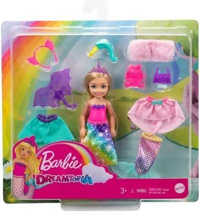 Barbie, lalka Chelsea Przebieranki, zestaw
