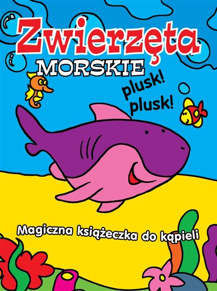 KSIĄŻECZKA DO KĄPIELI ZMIENIAJĄCA KOLOR. ZWIERZĘTA