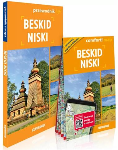 Beskid Niski light: przewodnik + mapa