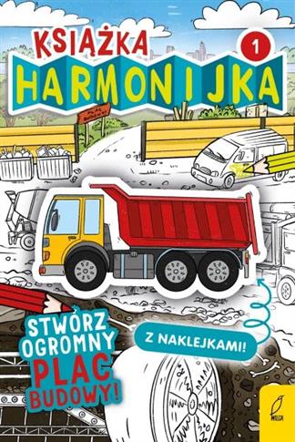 Książka harmonijka. Stwórz ogromny plac budowy!