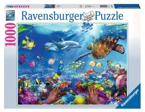 RAVENSBURGER, PUZZLE, POD WODĄ, 1000 EL.