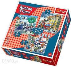 PUZZLE 3W1 POGOTOWIE RATUNKOWE TREFL 34808