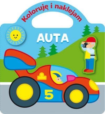 Auta koloruje i naklejam