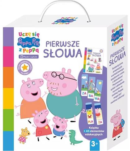 Peppa pig. Uczę się z Peppą. Pierwsze słowa