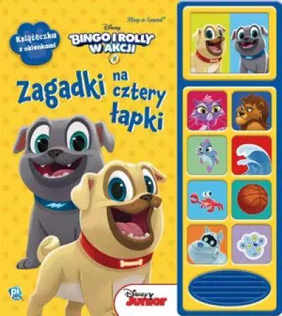 DISNEY BINGO I ROLLY W AKCJI. ZAGADKI NA CZTERY ŁA