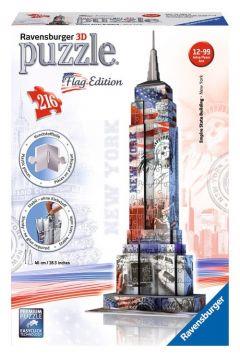 PUZZLE 3D 216EL EMPIRE STATE BUILDING FLAG