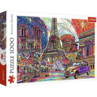 Puzzle 1000 Kolory Paryża TREFL