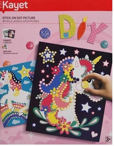 ZESTAW KREATYWNY, WYKLEJANKI DIY DLA DZIECI