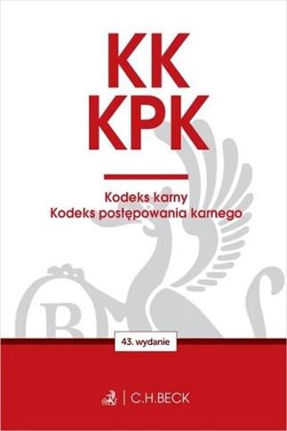 KK. KPK. Kodeks karny. Kodeks postępowania karnego