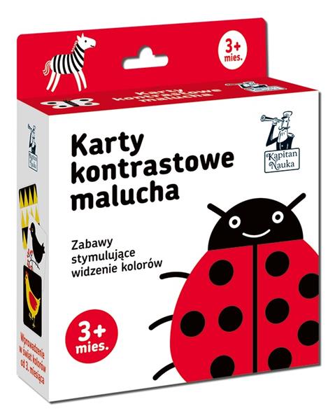 KARTY KONTRASTOWE MALUCHA. 3+ MIESIĘCY