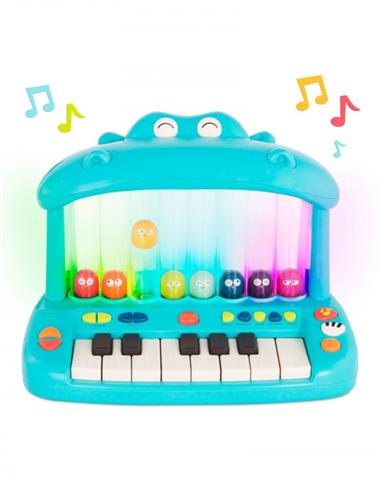 B.TOYS - Hippo Pop Play Piano – Interaktywne Piani