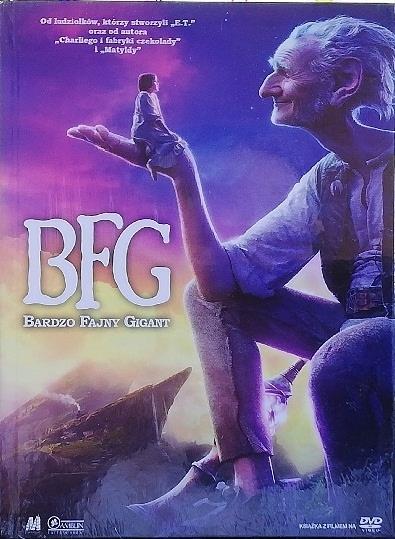 BFG BARDZO FAJNY GIGANT BOOKLET DVD