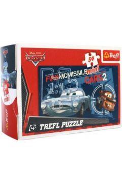 PUZZLE 54 MINI AUTA FINN I ZŁOMEK TREFLPUZZLE 54 M