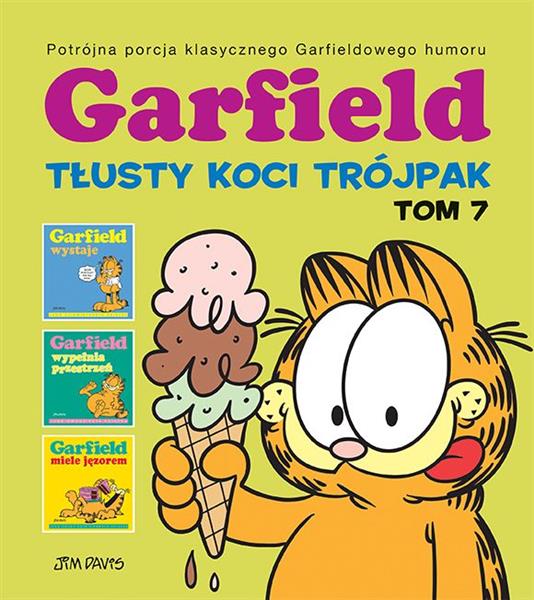 TŁUSTY KOCI TRÓJPAK. TOM 7. GARFIELD