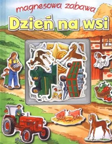 Dzień na wsi. Magnesowa zabawa