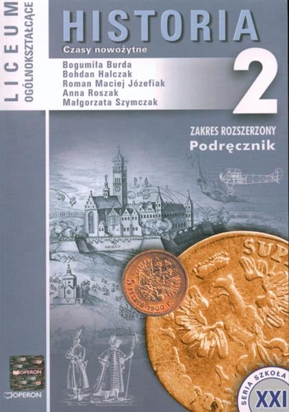 ZXXXHISTORIA LICEUM KL. 2 PODRĘCZNIK ZAKRES ROZSZE