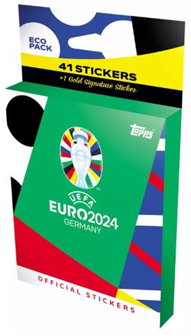 Euro 2024. Stickers eco pack