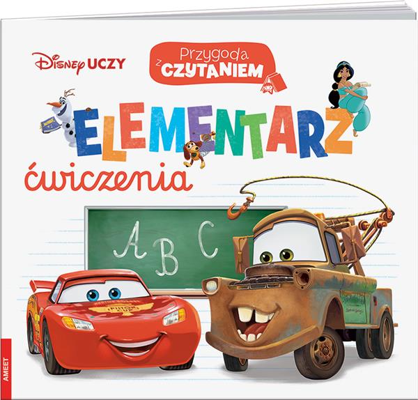 DISNEY UCZY. PRZYGODA Z CZYTANIEM. ELEMENTARZ ĆWIC