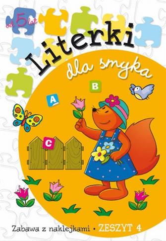Literki dla smyka od 5 lat. Zeszyt 4.