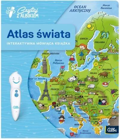 Czytaj z Albikiem. Atlas świata